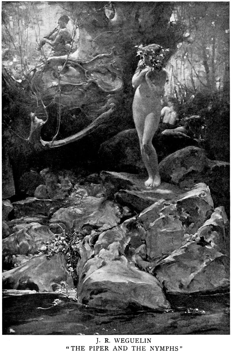 Il pifferaio e le ninfe (1897)